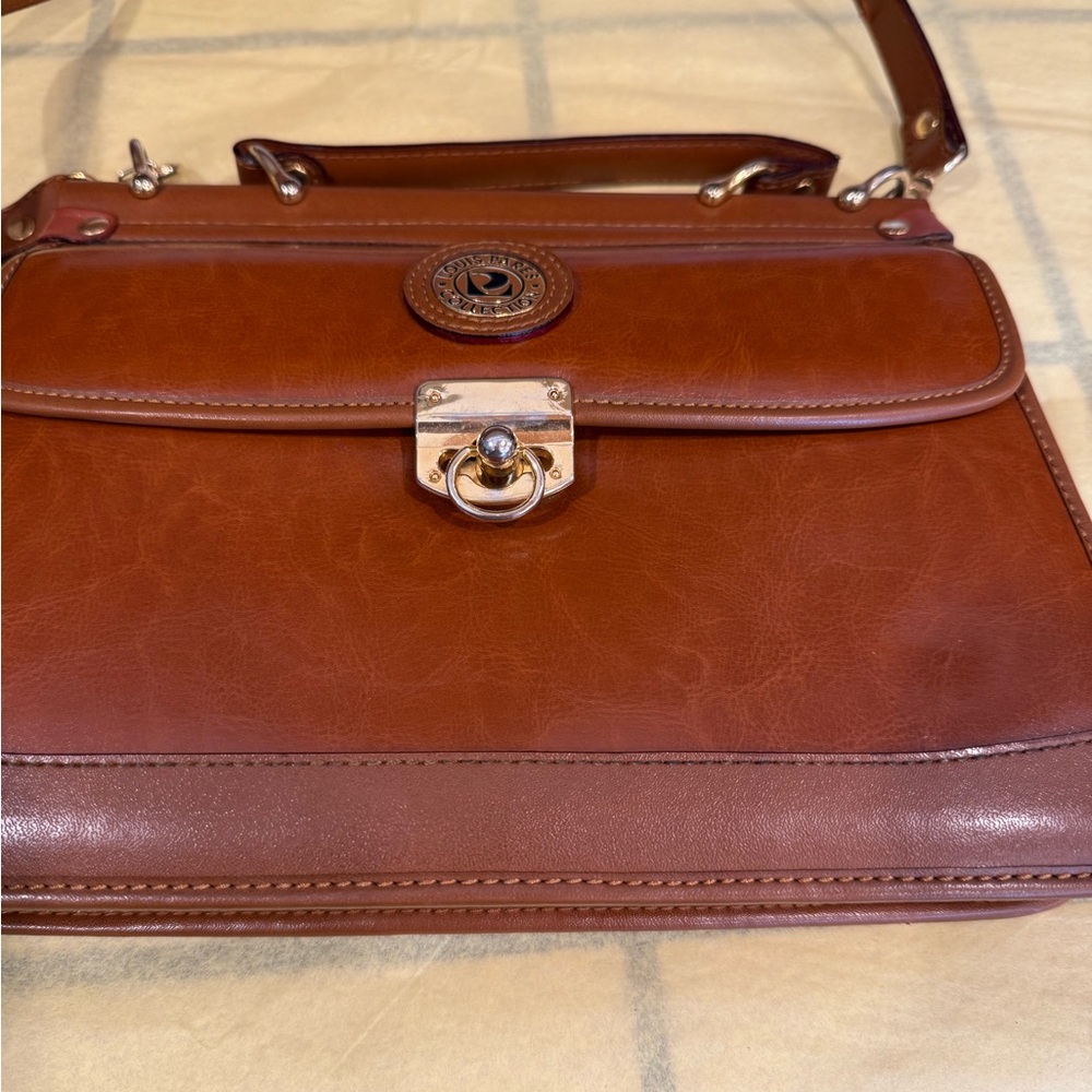 Louis Pares Brown Leather handbag